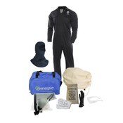 Enespro 12 Cal Coverall Arc Flash Kit WITH Balaclava AND Gloves in Navy